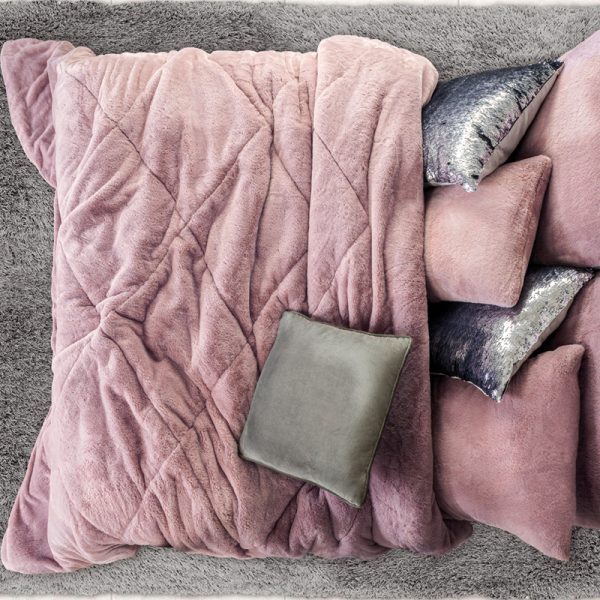 Edre-Cobertor Blush Regina® Boutique. - Image 4