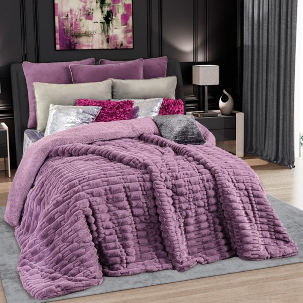 Edre- cobertor Paladio Rasberry Regina® Botique.